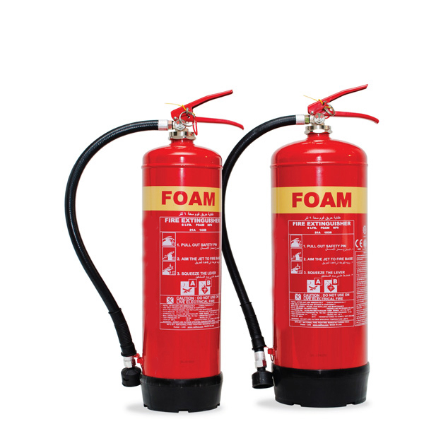 PORTABLE FOAM BASED FIRE EXTINGUISHER